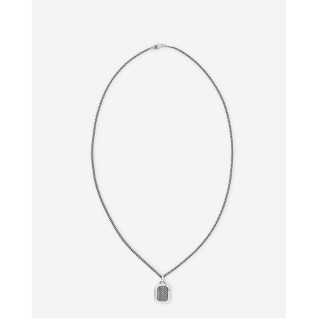 Necklace Barbara Locket Silver 60cm