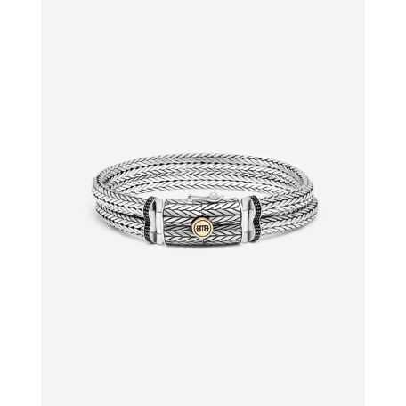 Bracelet Ellen Double XS Limited Silver Gold 14kt